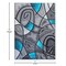Flash Furniture Turquoise 8' x 10' Abstract Design Accent Area Rug ACD-RGTRZ860-810-TQ-GG - alternate 3